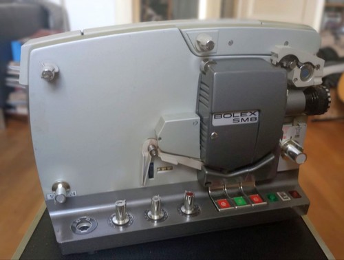 Bolex sm8 filmprojektor - bolex,